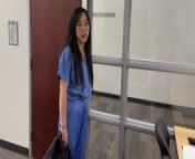 Creepy Doctor Convinces Young Asian Medical Intern to Fuck to Get Ahead from kumari dulhan sex clipctresw doctor and nurse sexk