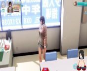 3D Hentai School Girl Yuna Room Girl All Sex Scenes Part-1 from forest bath sex school girl mms video fire