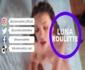 Sharing a hotel room with a sexy MILF Luna Roulette from konark hotel sex
