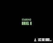 LEZ BE BAD - Ambitious Kenna James Dominates Boss Ariel X With Rough Bondage Sex & Toys! SQUIRTING! from 12 xvdos cka chopra xxxxx monali
