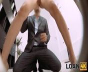 LOAN4K. Lady with hot round tits gets sum of money borrowed after sex from anchar suma