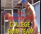 COLLEGE SWIM TEAM- Naked Water & Fitness Workouts from gay with naked